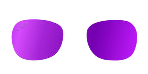 Roshambobaby Purple Mirrored Polarized Replacement Lens Set