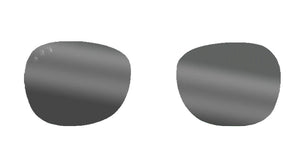 Roshambobaby Chrome Mirror Polarized Replacement Lens Set