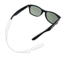Luxe Performance Eyewear Cable Strap White/White 14"