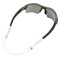 Luxe Performance Eyewear Cable Strap White/White 14"